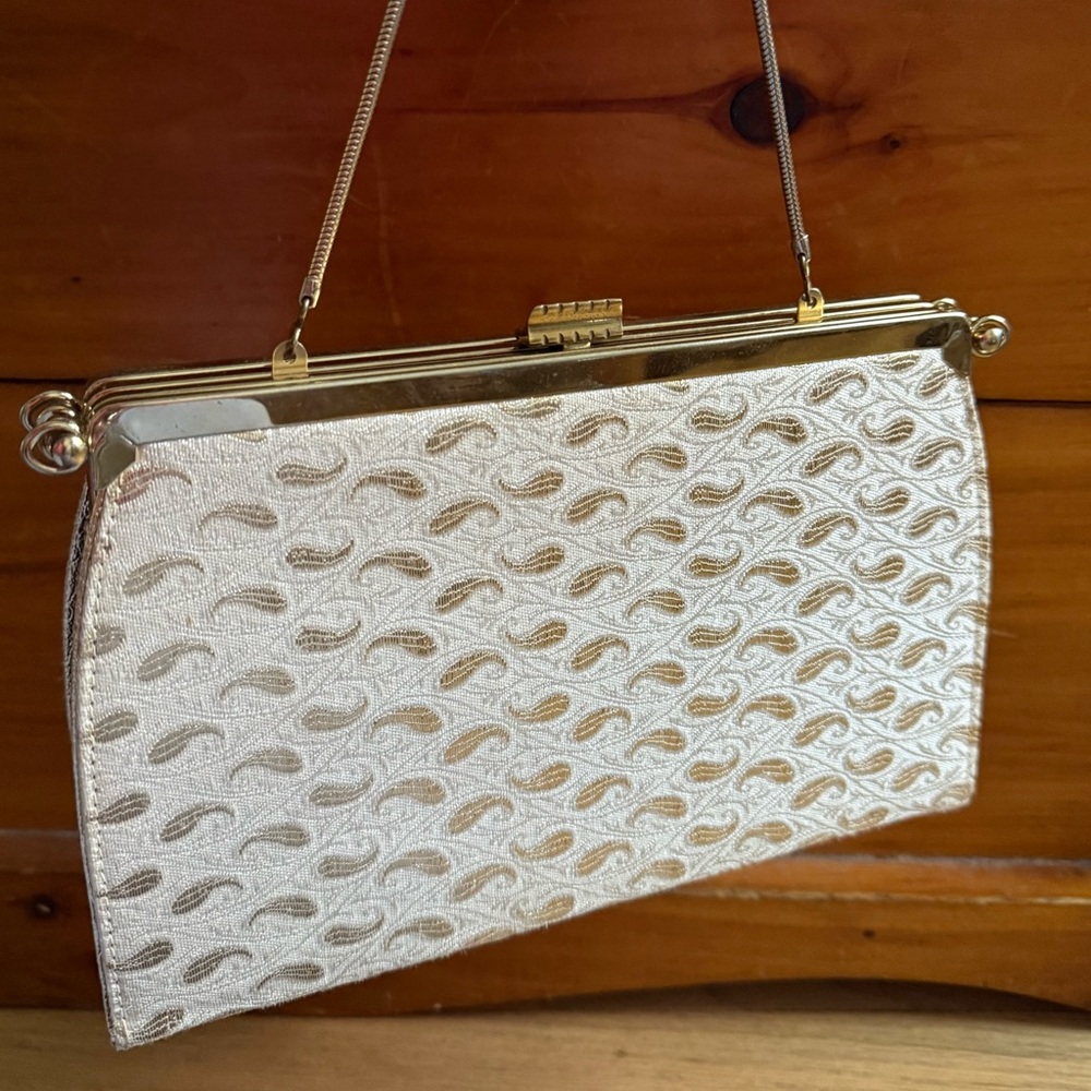 Vintage Gold Evening Bag